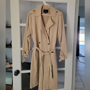 Lucky Brand Classic Tan Trench Coat